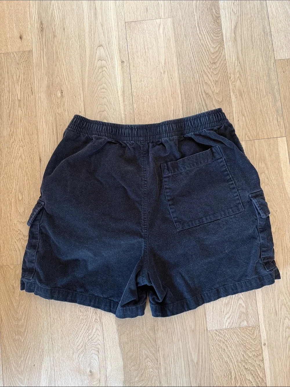 BDG Black Cargo Shorts